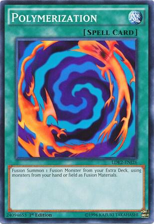 Polymerization (J) trading card from Legendary Decks II Polymerization (J) - Legendary Decks II YuGiOh trading card