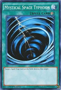 Mystical Space Typhoon - Legendary Decks II (LDK2) #LDK2-ENJ32 - Common / Short Print YuGiOh Trading Card