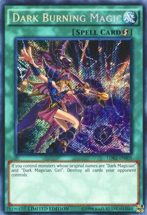Dark Burning Magic - Legendary Decks II YuGiOh trading card
