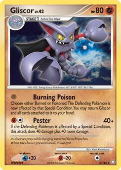 Gliscor - 5/146 (DP Legends Awakened) trading card from Deck Exclusives Gliscor - 5/146 (DP Legends Awakened) - Deck Exclusives Pokémon trading card