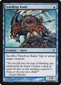 Teardrop Kami - Betrayers of Kamigawa (BOK) #55 - Common Magic: The Gathering Trading Card