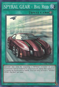 SPYRAL GEAR - Big Red - The Dark Illusion (TDIL) #TDIL-ENSE4 - Super Rare YuGiOh Trading Card