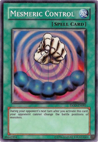 Mesmeric Control (EU) - Dawn of Destiny Xbox YuGiOh trading card