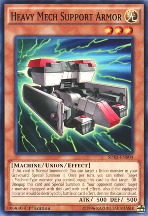 Heavy Mech Support Armor - Structure Deck: Seto Kaiba YuGiOh trading card