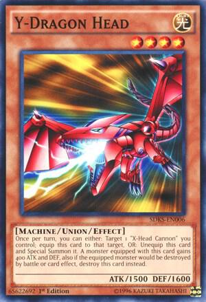 Y-Dragon Head - Structure Deck: Seto Kaiba YuGiOh trading card
