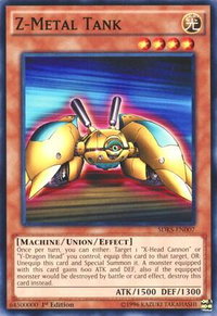 Z-Metal Tank - Structure Deck: Seto Kaiba (SDKS) #SDKS-EN007 - Common / Short Print YuGiOh Trading Card