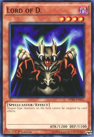 Lord of D. - Structure Deck: Seto Kaiba YuGiOh trading card