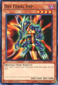 Des Feral Imp - Structure Deck: Seto Kaiba (SDKS) #SDKS-EN014 - Common / Short Print YuGiOh Trading Card