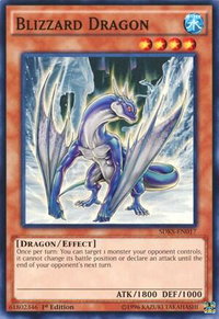 Blizzard Dragon - Structure Deck: Seto Kaiba (SDKS) #SDKS-EN017 - Common / Short Print YuGiOh Trading Card