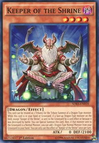 Keeper of the Shrine - Structure Deck: Seto Kaiba (SDKS) #SDKS-EN018 - Common / Short Print YuGiOh Trading Card