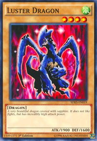 Luster Dragon - Structure Deck: Seto Kaiba (SDKS) #SDKS-EN019 - Common / Short Print YuGiOh Trading Card