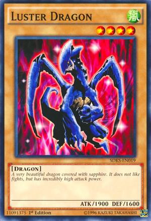 Luster Dragon trading card from Structure Deck: Seto Kaiba Luster Dragon - Structure Deck: Seto Kaiba YuGiOh trading card