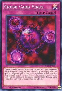 Crush Card Virus - Structure Deck: Seto Kaiba (SDKS) #SDKS-EN031 - Common / Short Print YuGiOh Trading Card