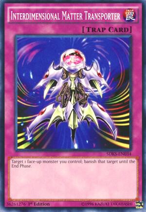 Interdimensional Matter Transporter trading card from Structure Deck: Seto Kaiba Interdimensional Matter Transporter - Structure Deck: Seto Kaiba YuGiOh trading card
