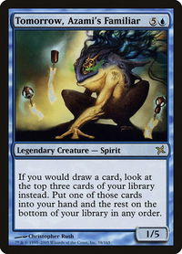 Tomorrow, Azami's Familiar - Betrayers of Kamigawa (BOK) #58 - Rare Magic: The Gathering Trading Card