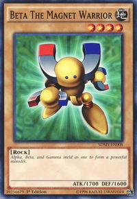 Beta The Magnet Warrior - Structure Deck: Yugi Muto (SDMY) #SDMY-EN008 - Common / Short Print YuGiOh Trading Card