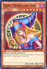 Dark Magician Girl - Structure Deck: Yugi Muto (SDMY) #SDMY-EN011 - Common / Short Print YuGiOh Trading Card