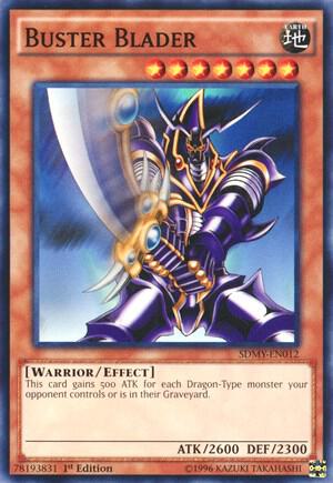 Buster Blader - Structure Deck: Yugi Muto YuGiOh trading card