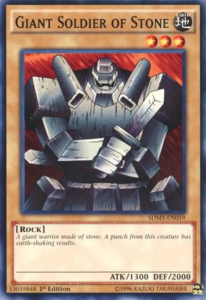 Giant Soldier of Stone - Structure Deck: Yugi Muto YuGiOh trading card