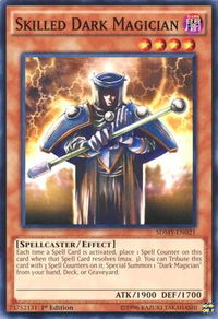 Skilled Dark Magician - Structure Deck: Yugi Muto (SDMY) #SDMY-EN021 - Common / Short Print YuGiOh Trading Card