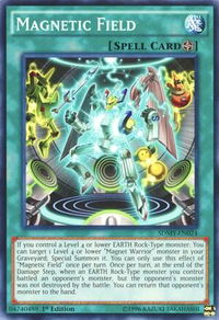 Magnetic Field - Structure Deck: Yugi Muto (SDMY) #SDMY-EN024 - Common / Short Print YuGiOh Trading Card