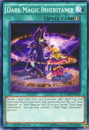 Dark Magic Inheritance trading card from Structure Deck: Yugi Muto Dark Magic Inheritance - Structure Deck: Yugi Muto YuGiOh trading card