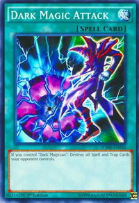 Dark Magic Attack - Structure Deck: Yugi Muto (SDMY) #SDMY-EN026 - Common / Short Print YuGiOh Trading Card