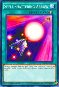 Spell Shattering Arrow - Structure Deck: Yugi Muto (SDMY) #SDMY-EN030 - Common / Short Print YuGiOh Trading Card