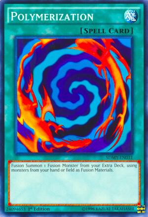Polymerization trading card from Structure Deck: Yugi Muto Polymerization - Structure Deck: Yugi Muto YuGiOh trading card