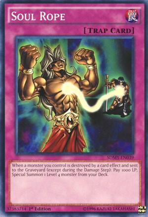 Soul Rope trading card from Structure Deck: Yugi Muto Soul Rope - Structure Deck: Yugi Muto YuGiOh trading card