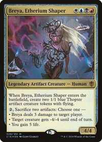 Breya, Etherium Shaper - Commander 2016 (C16) #29 - Mythic Magic: The Gathering Trading Card