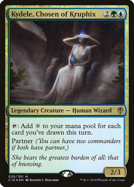 Kydele, Chosen of Kruphix - Commander 2016 Magic: The Gathering trading card
