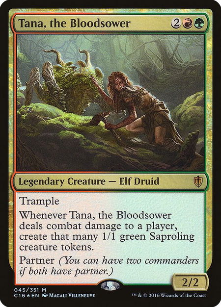 Tana, the Bloodsower - Commander 2016 Magic: The Gathering trading card