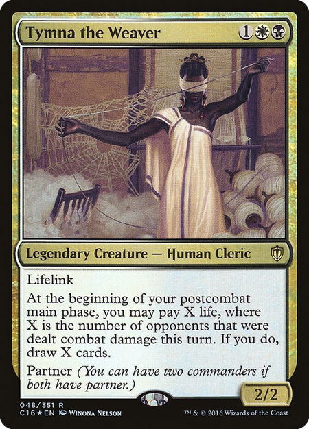 Tymna the Weaver - Commander 2016 Magic: The Gathering trading card