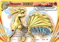 Ninetales BREAK - XY - Evolutions (EVO) #16/108 - Rare BREAK Pokémon Trading Card