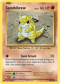 Sandshrew - XY - Evolutions (EVO) #54/108 - Common Pokémon Trading Card