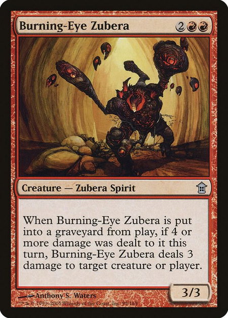 Burning-Eye Zubera - Saviors of Kamigawa Magic: The Gathering trading card