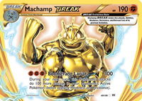 Machamp BREAK - XY - Evolutions (EVO) #60/108 - Rare BREAK Pokémon Trading Card