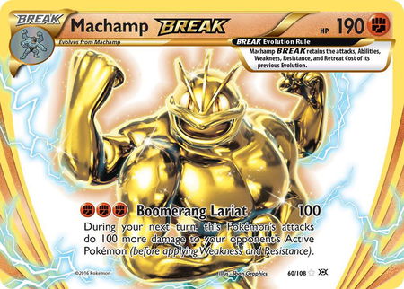 Machamp BREAK - XY - Evolutions Pokémon trading card