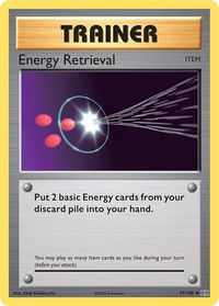 Energy Retrieval - XY - Evolutions (EVO) #77/108 - Uncommon Pokémon Trading Card