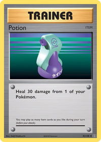 Potion - XY - Evolutions (EVO) #83/108 - Uncommon Pokémon Trading Card