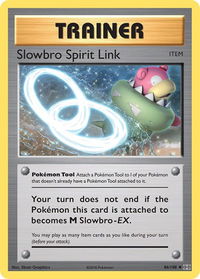 Slowbro Spirit Link - XY - Evolutions (EVO) #86/108 - Uncommon Pokémon Trading Card