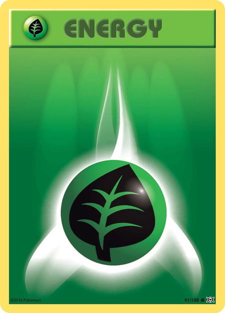 Grass Energy - XY - Evolutions Pokémon trading card
