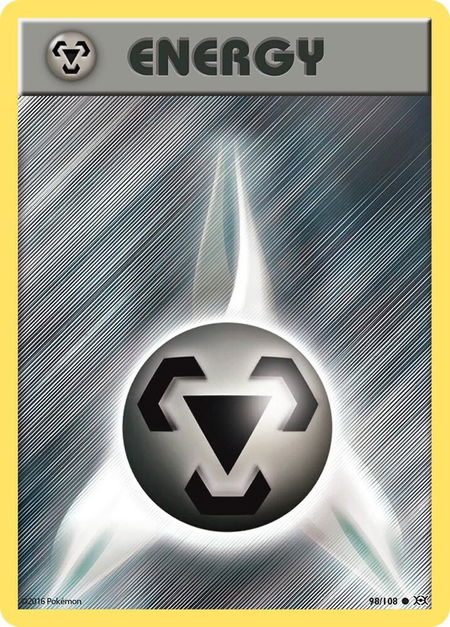 Metal Energy - XY - Evolutions Pokémon trading card