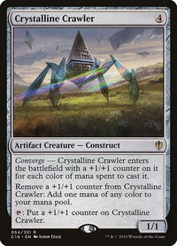 Crystalline Crawler - Commander 2016 (C16) #54 - Rare Magic: The Gathering Trading Card