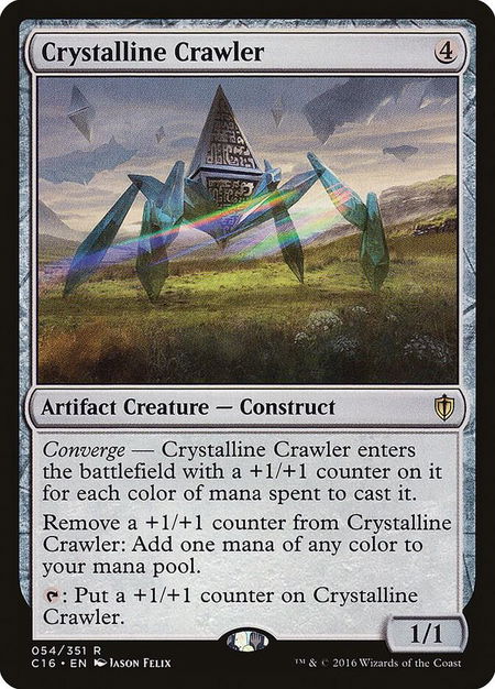 Crystalline Crawler - Commander 2016 Magic: The Gathering trading card