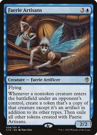 Faerie Artisans - Commander 2016 (C16) #8 - Rare Magic: The Gathering Trading Card