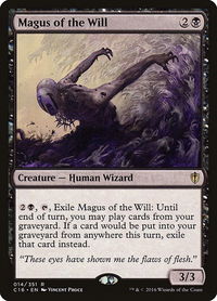 Magus of the Will - Commander 2016 (C16) #14 - Rare Magic: The Gathering Trading Card