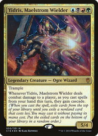 Yidris, Maelstrom Wielder - Commander 2016 (C16) #50 - Mythic Magic: The Gathering Trading Card