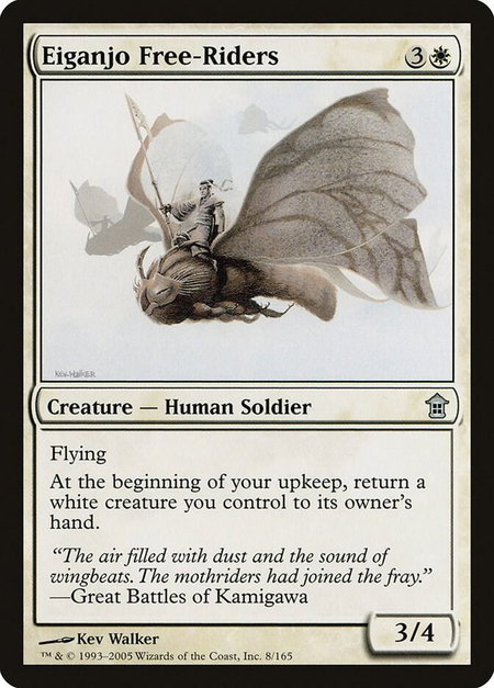 Eiganjo Free-Riders - Saviors of Kamigawa Magic: The Gathering trading card